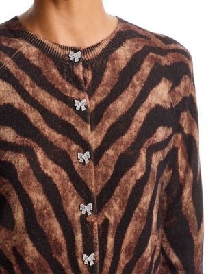 Aqua Ziger Cashmere Cardigan - Exclusive
