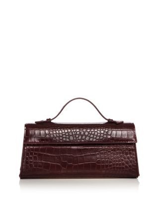 Aqua East West Top Handle Bag - Exclusive