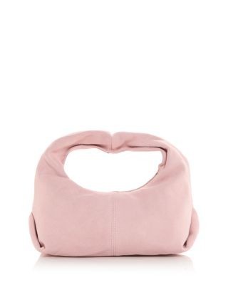 Aqua Suede Hobo Bag - Exclusive