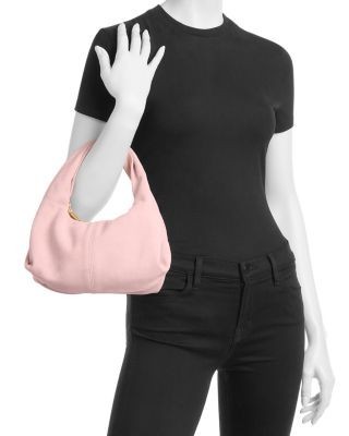 Aqua Suede Hobo Bag - Exclusive
