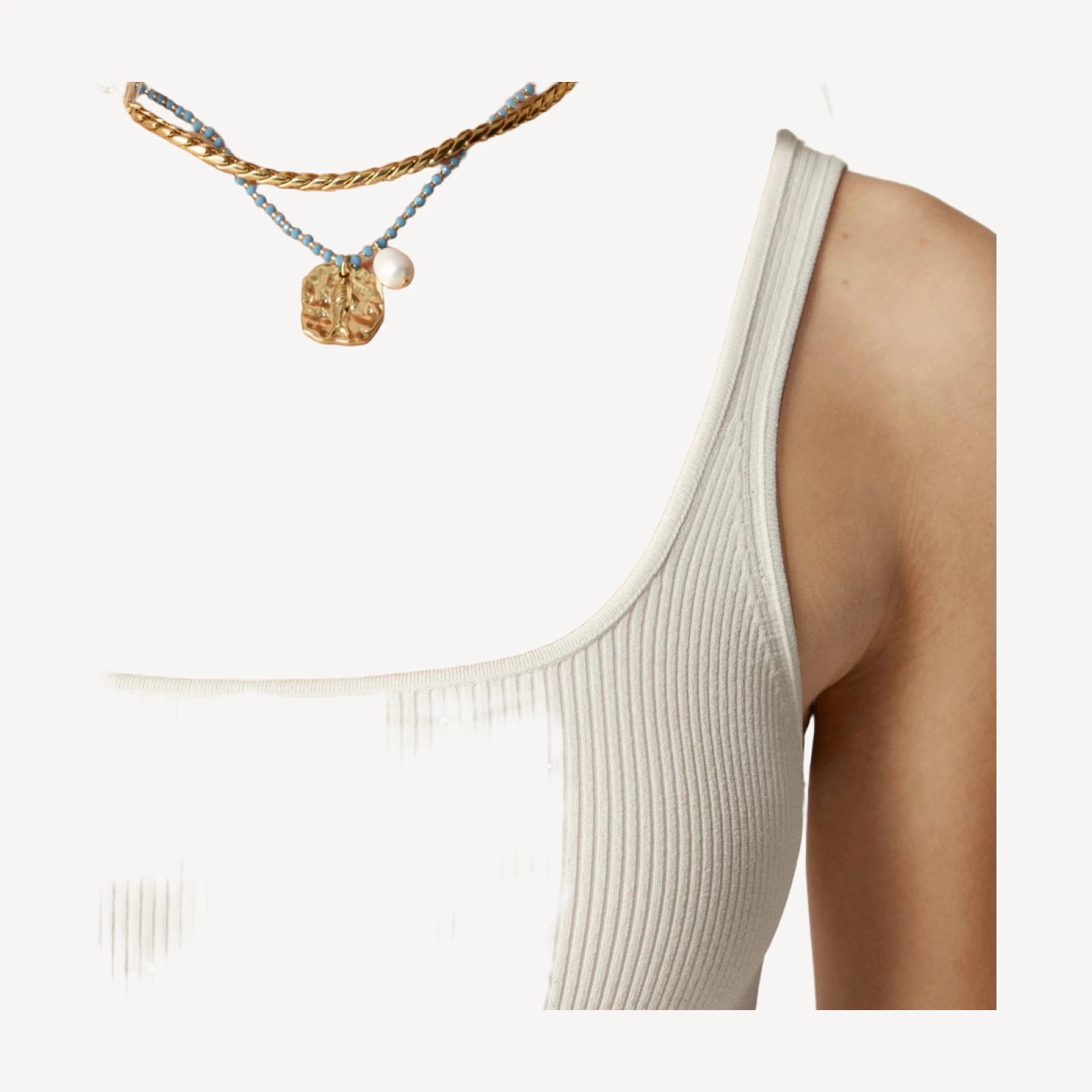 Mini sweater-dress