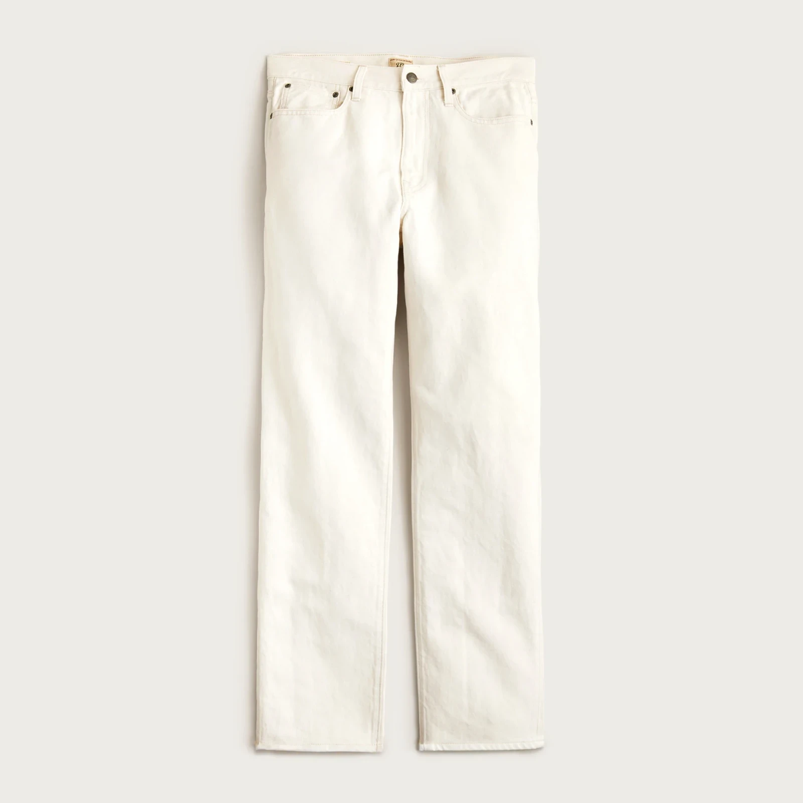Classic summerweight jean in cotton-linen blend