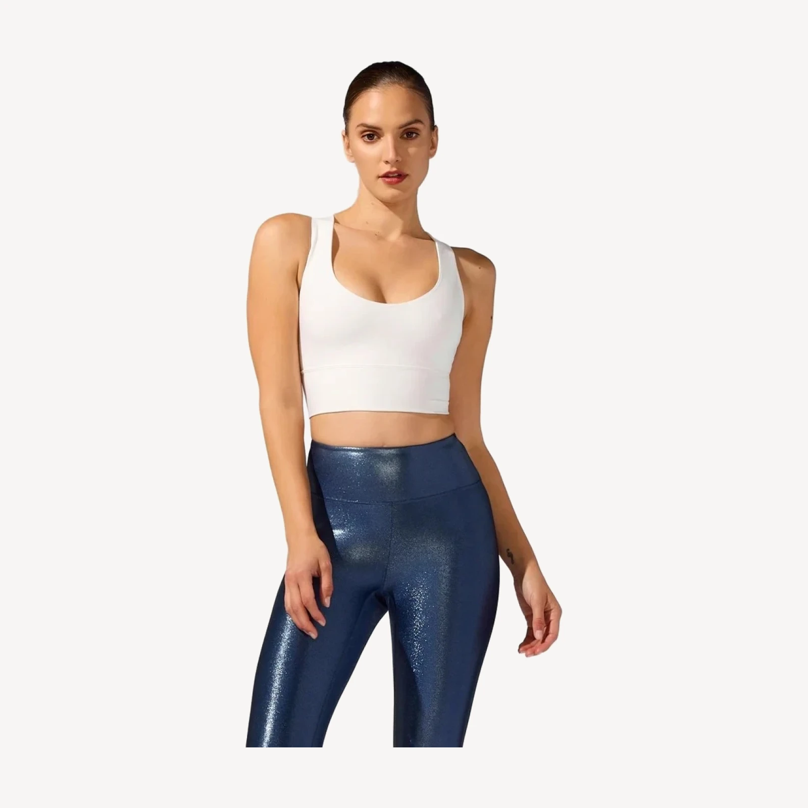 CROSS BACK TOP [White]