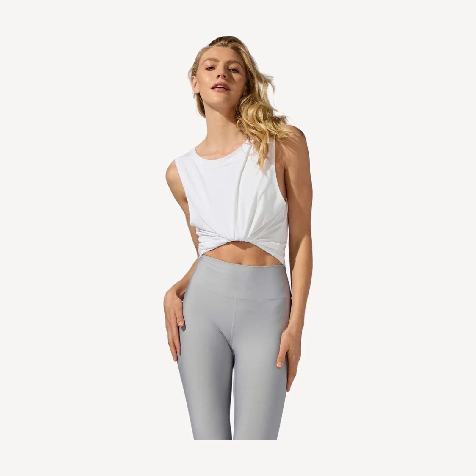 Jersey Base Tank [White]