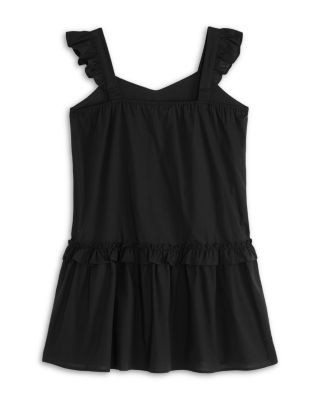 Aqua Girls' Short Sleeved Mini Dress, Little Kid, Big Kid - Exclusive