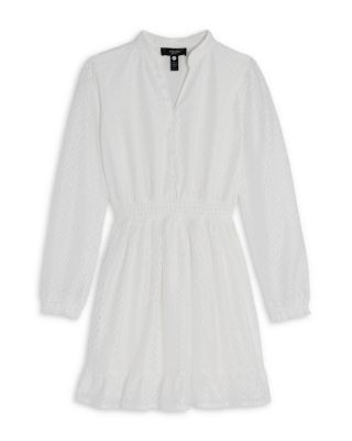 Aqua Girls' Long Sleeved Mini Dress, Little Kid, Big Kid - Exclusive