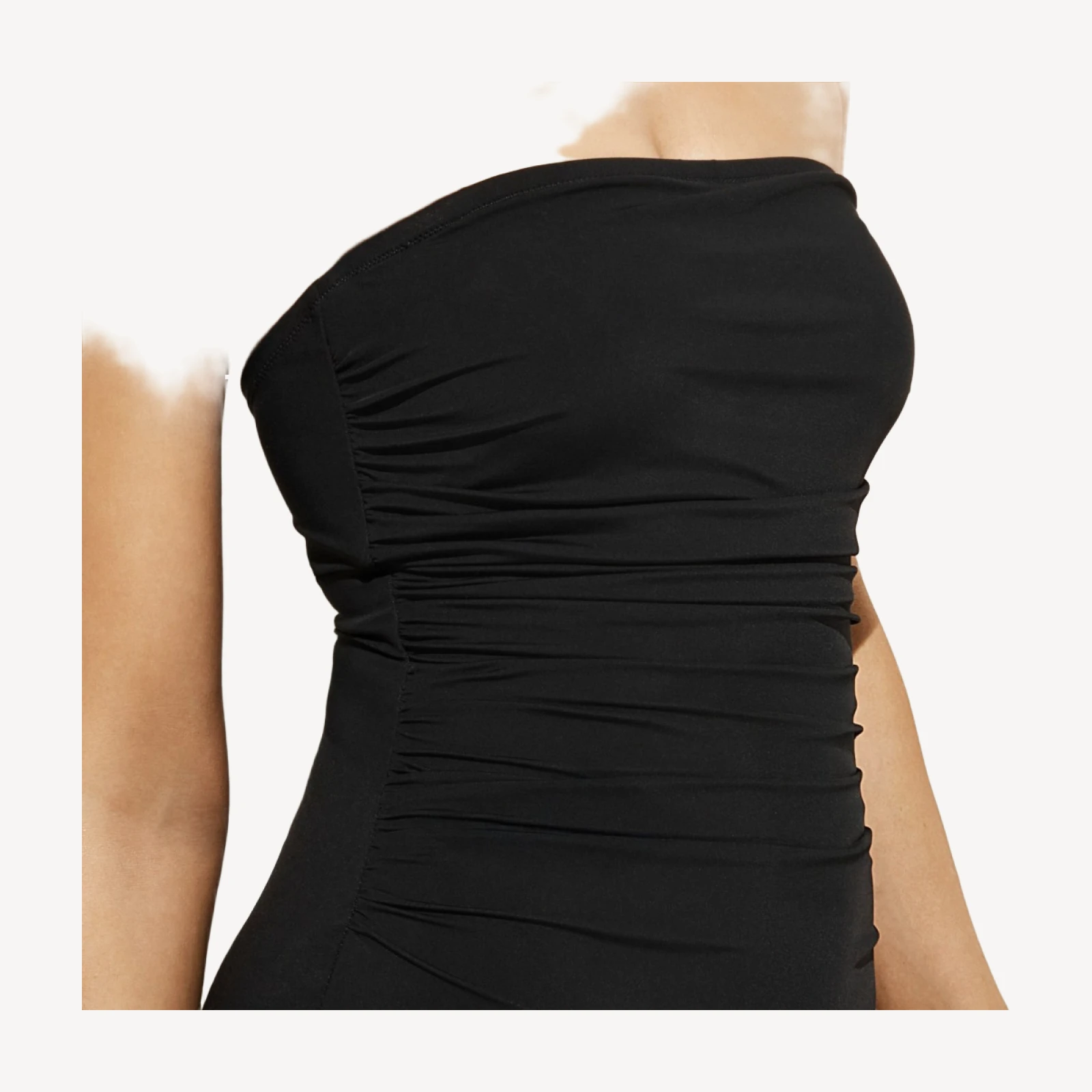 Gemma ruched bandeau one-piece