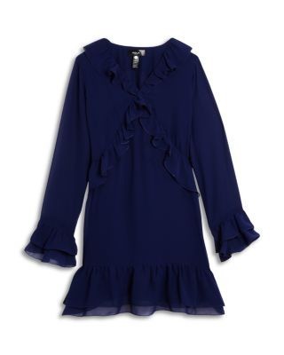 Aqua Girls' Ruffled Dress, Big Kid - Exclusive
