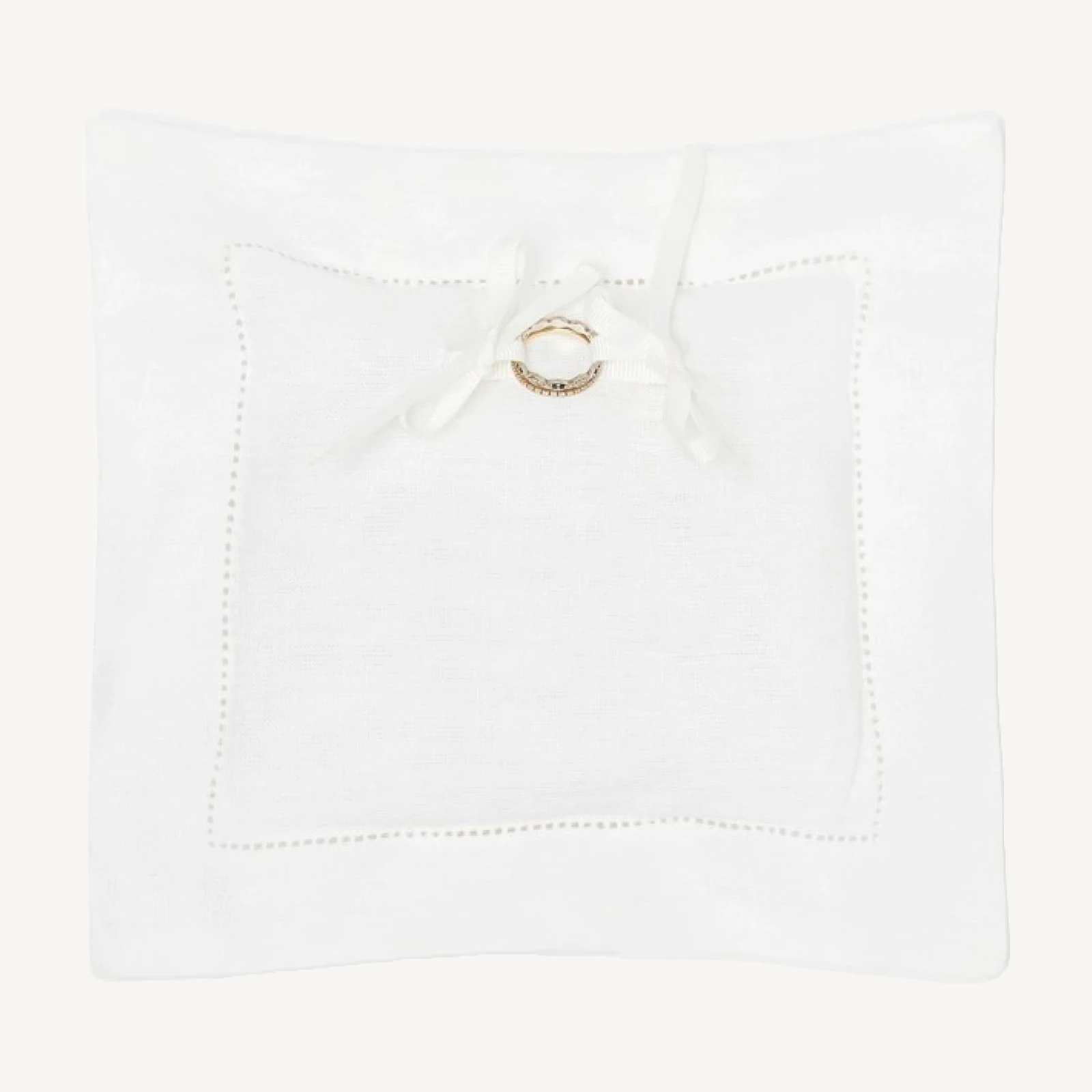The Ring Pillow - Pure White