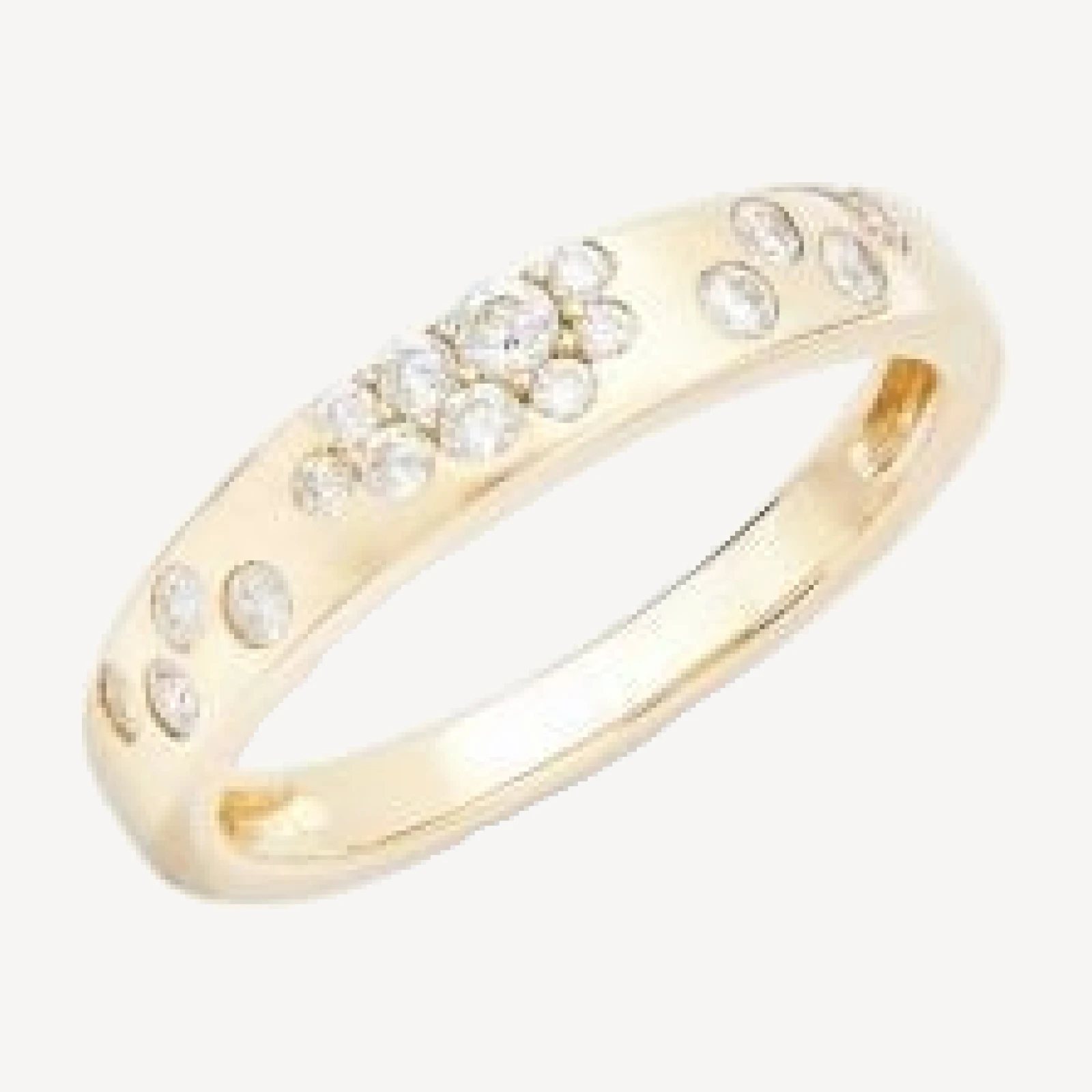 Bloomingdale's Fine Collection Diamond Scatter Ring in 14K Yellow Gold, 0.30 tcw