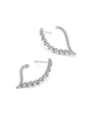 Bloomingdale's Fine Collection Diamond Drop Earrings in 14K White Gold, 0.50 tcw