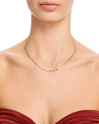 Bloomingdale's Fine Collection Diamond Station Necklace in 14K Yellow Gold, 1.0 tcw