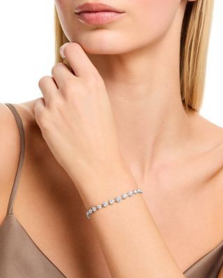 Bloomingdale's Fine Collection Luxe Collection Certified Graduated Tennis Bracelet in 14K Gold, 3.0 tcw