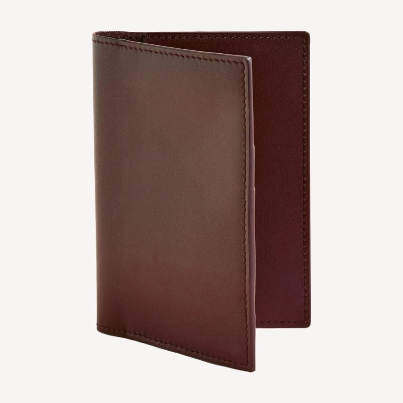 Leather passport holder