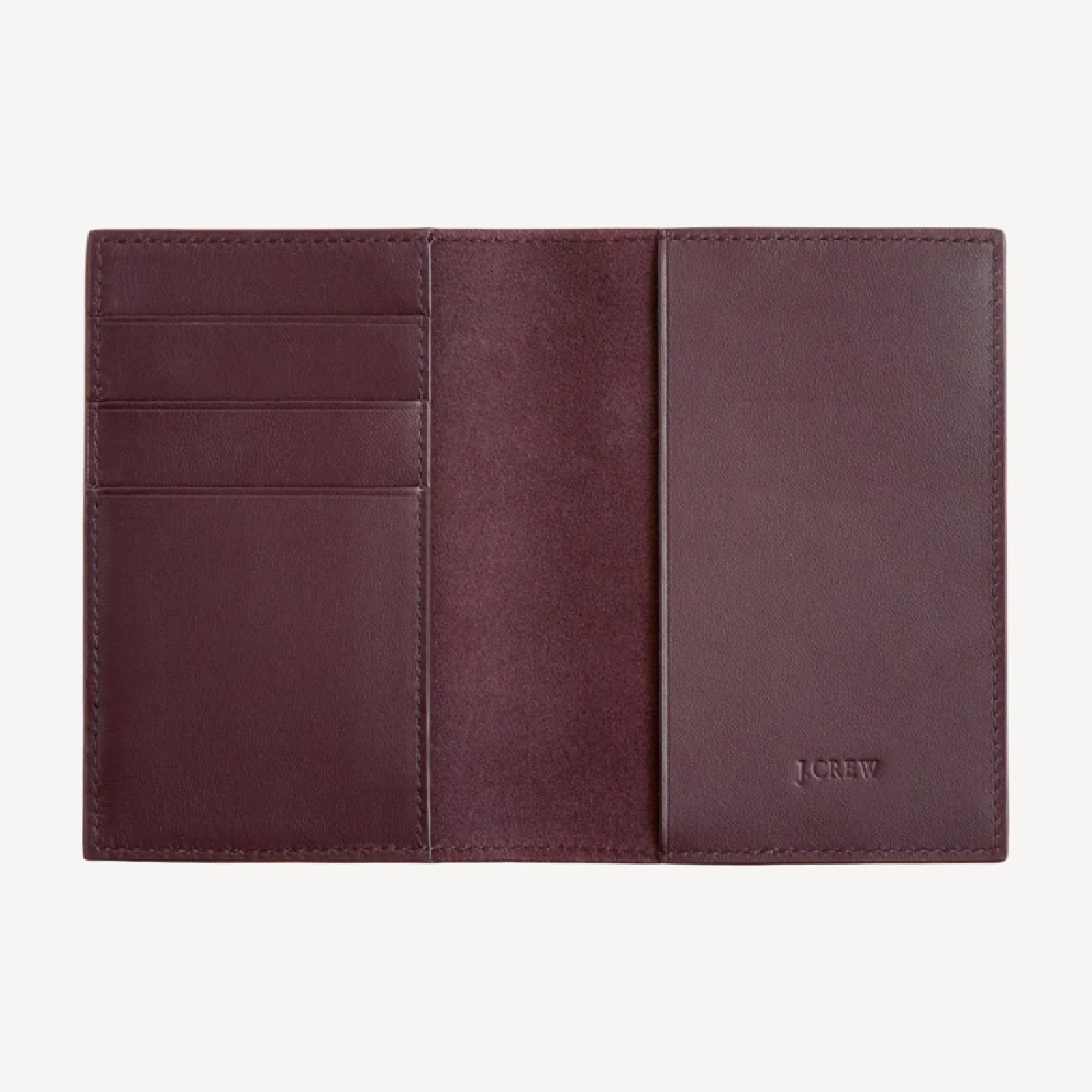 Leather passport holder