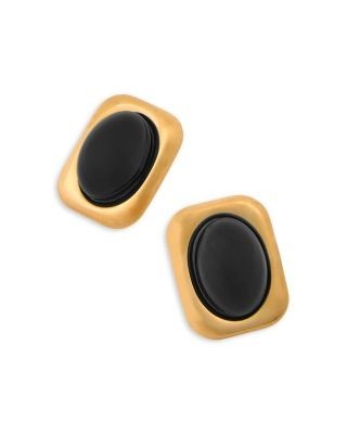 Aqua Boho Stud Earrings - Exclusive
