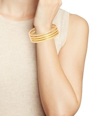 Aqua Thin Bangle Bracelets, Set of 3 - Exclusive