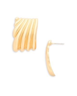 Aqua Textured Drop Earrings - Exclusive