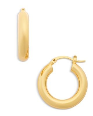 Aqua Hoop Earrings - Exclusive