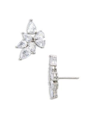 Aqua Cluster Earrings - Exclusive