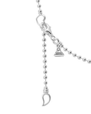 Lagos Sterling Silver & 18K Yellow Gold Ksl Pyramic Pendant Necklace, 18