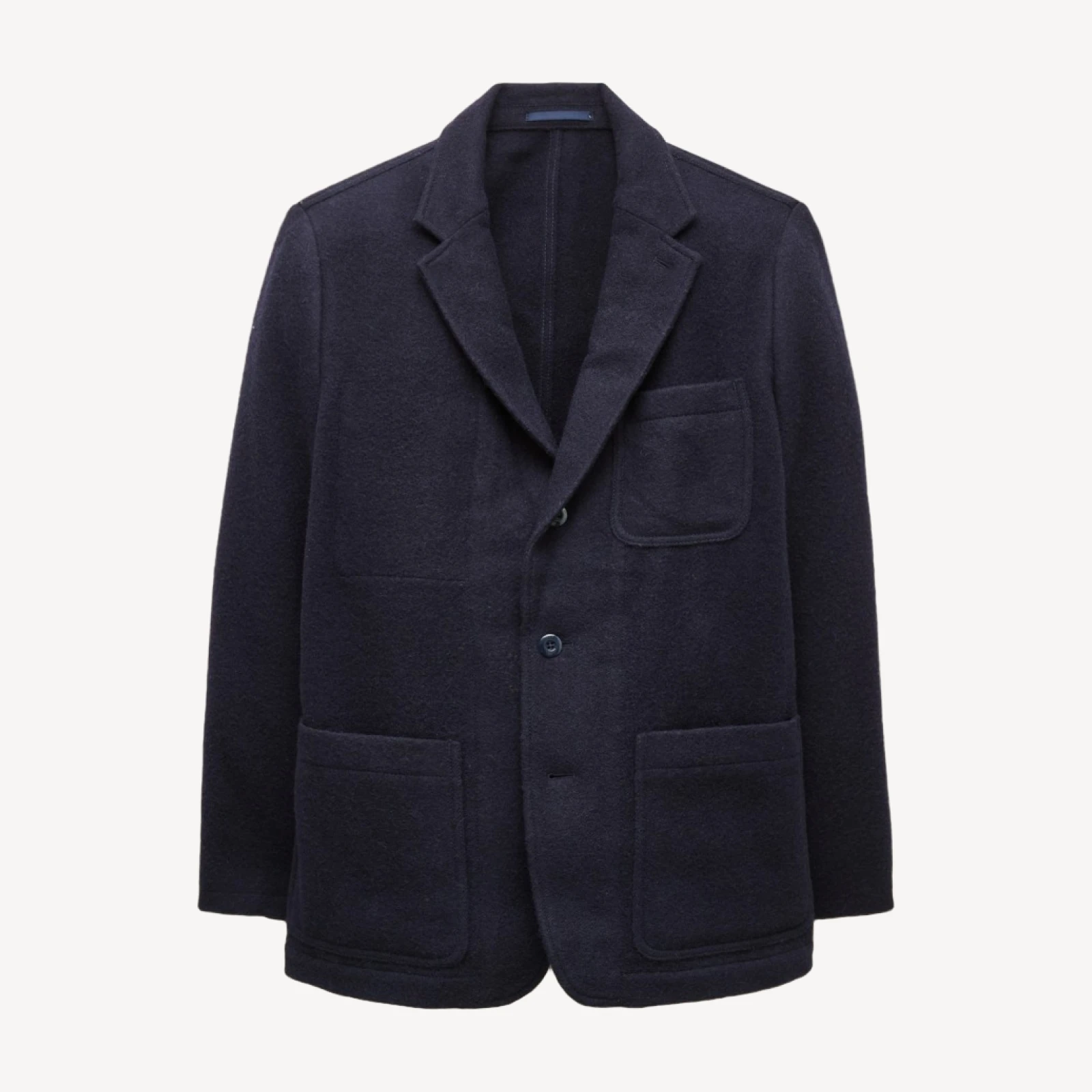 Wallace & Barnes chore blazer in English melton wool