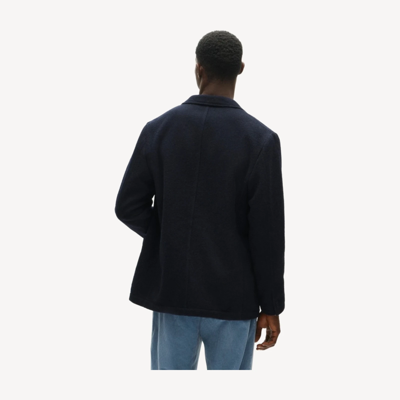 Wallace & Barnes chore blazer in English melton wool
