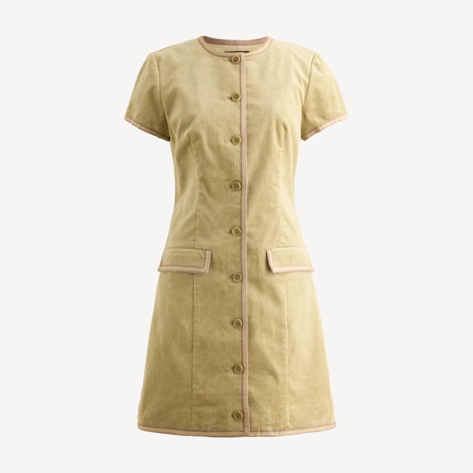 Parc dress in stretch corduroy