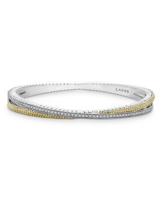 Lagos Sterling Silver Caviar Bangle Bracelet