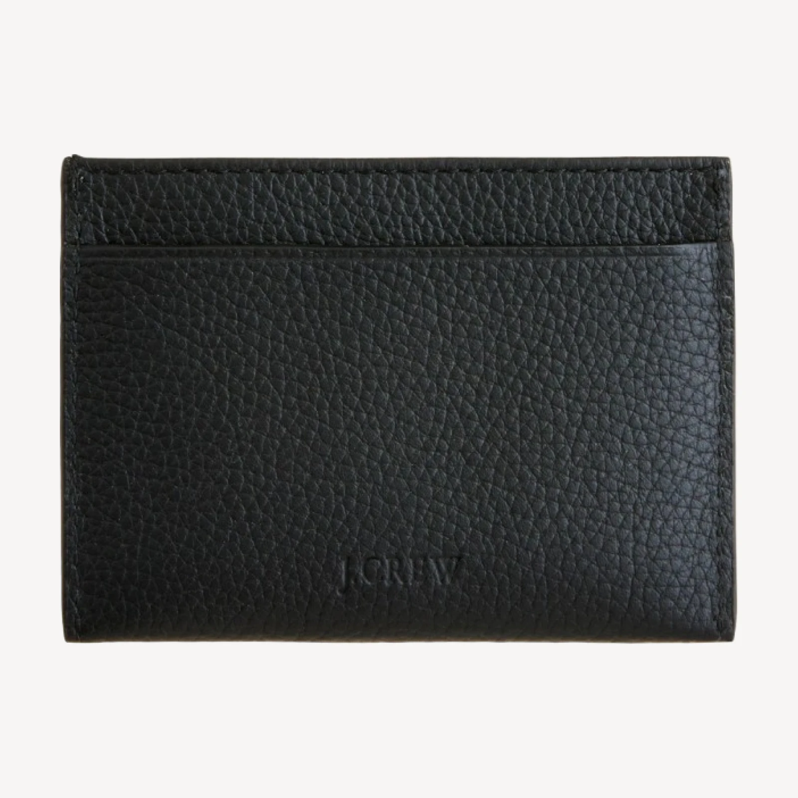 Leather double-sided cardholder