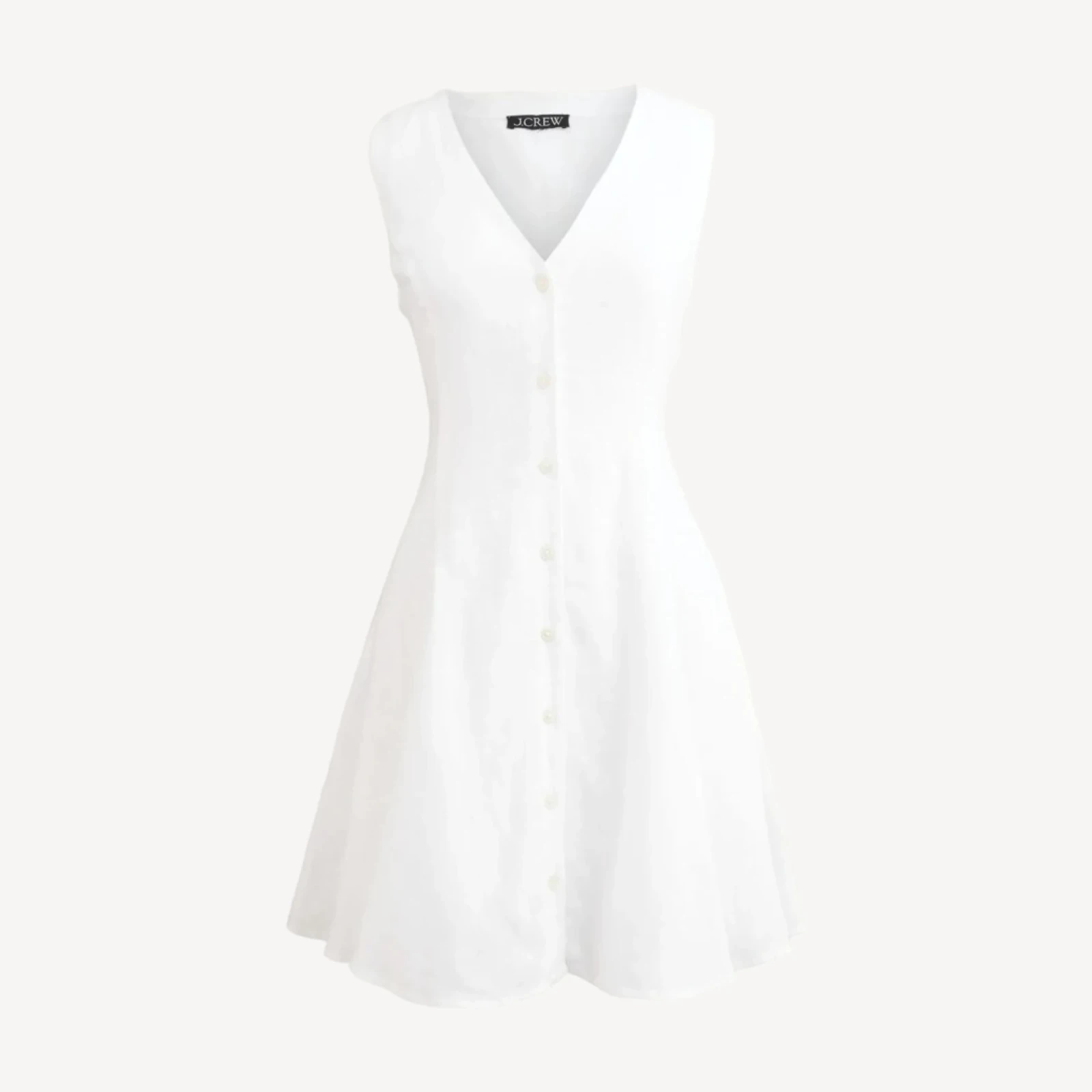Linen mini dress