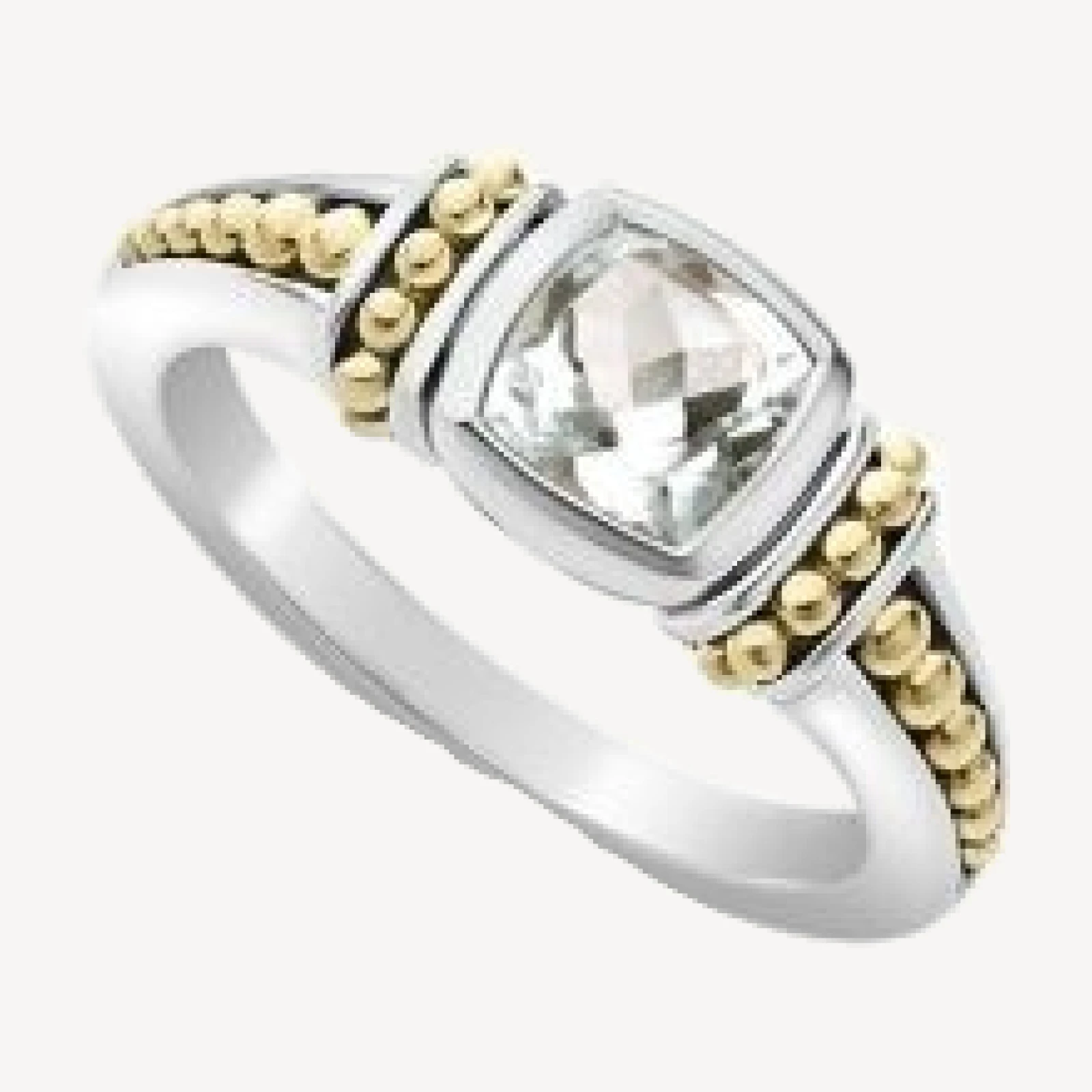 Lagos 18K Gold Rittenhouse White Topaz Ring
