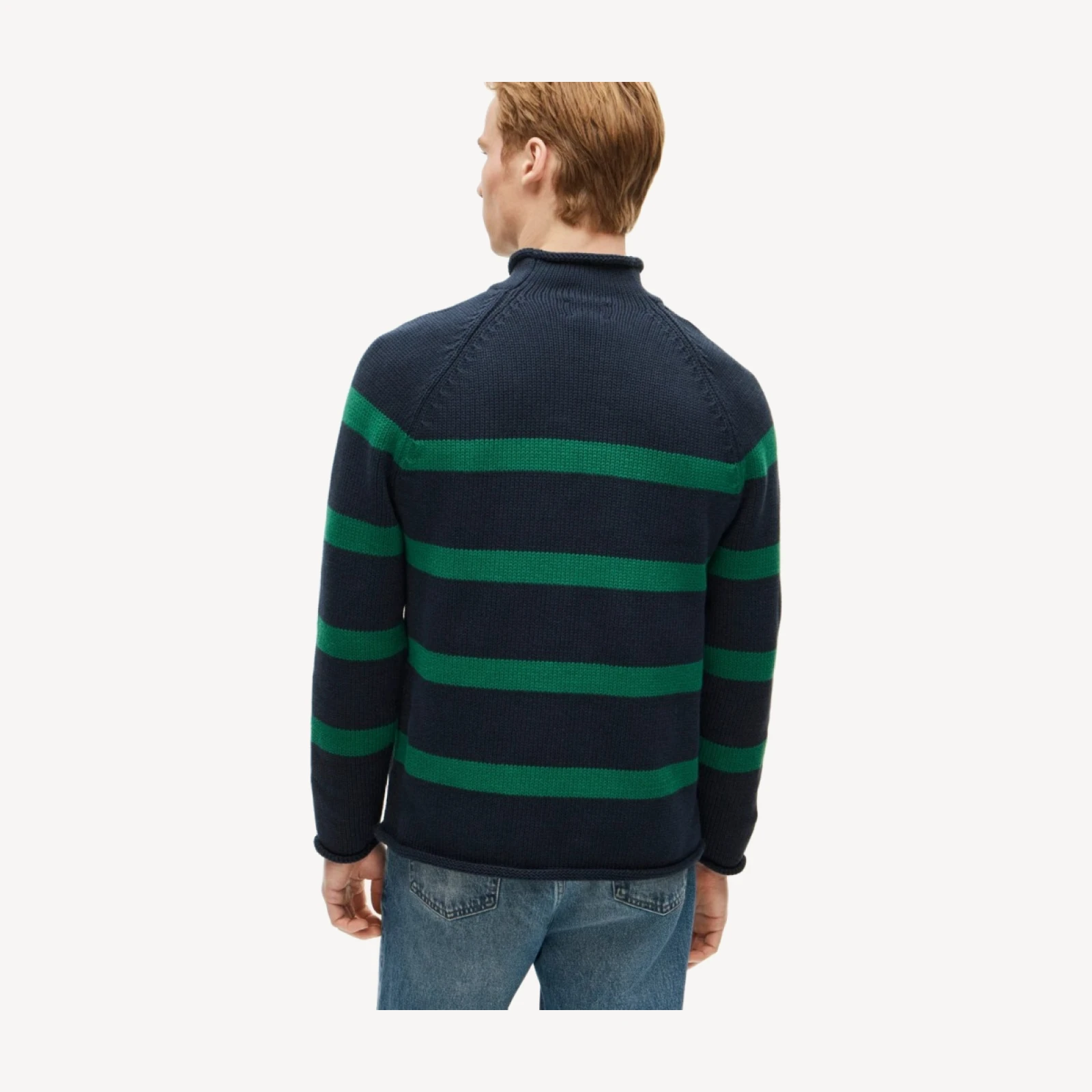 1988 Rollneck™ sweater in stripe