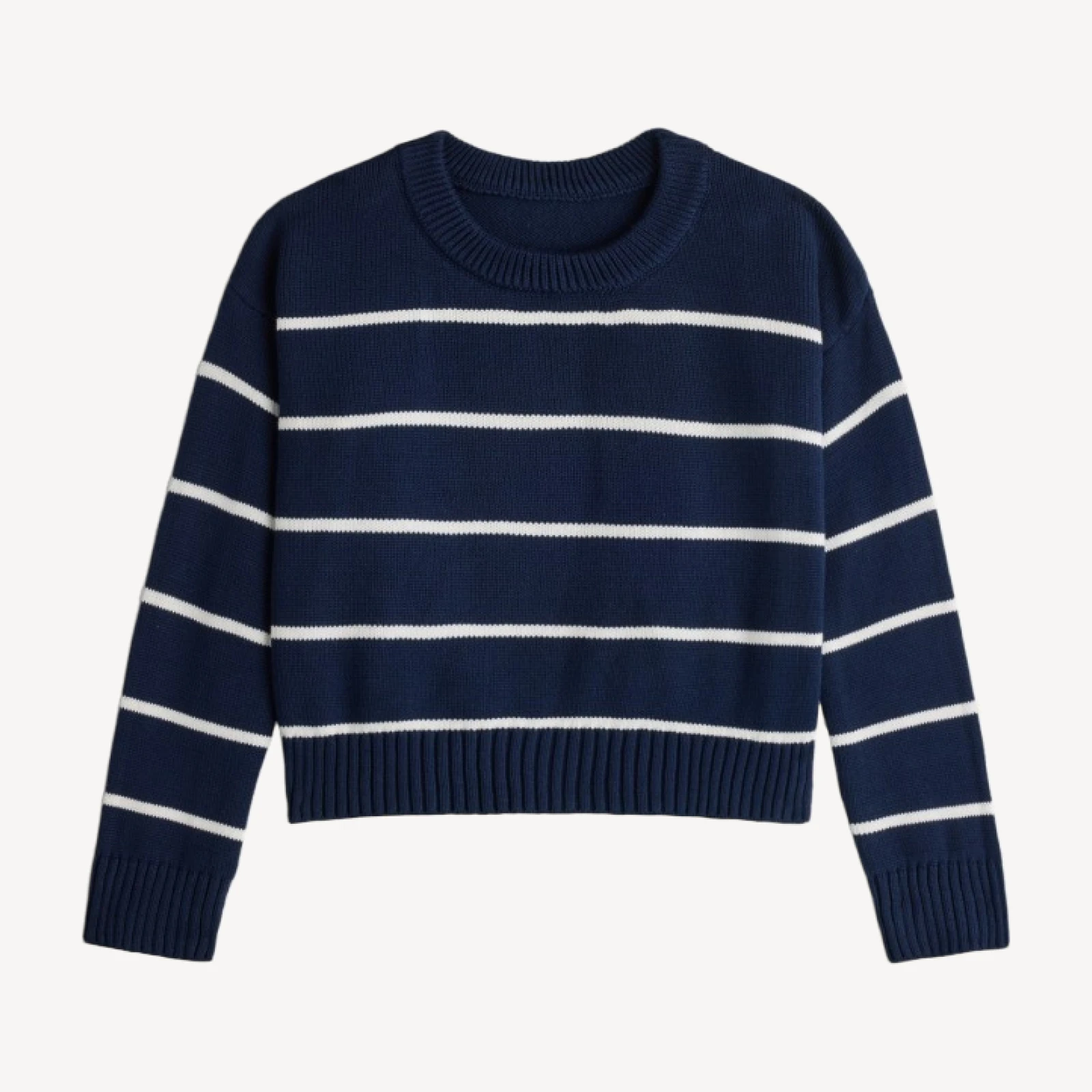 100% Organic Cotton Crewneck Sweater