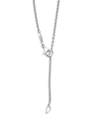 Lagos 18K Yellow Gold & Sterling Silver Diamond Cluster Bead Frame Pendant Necklace, 16-18