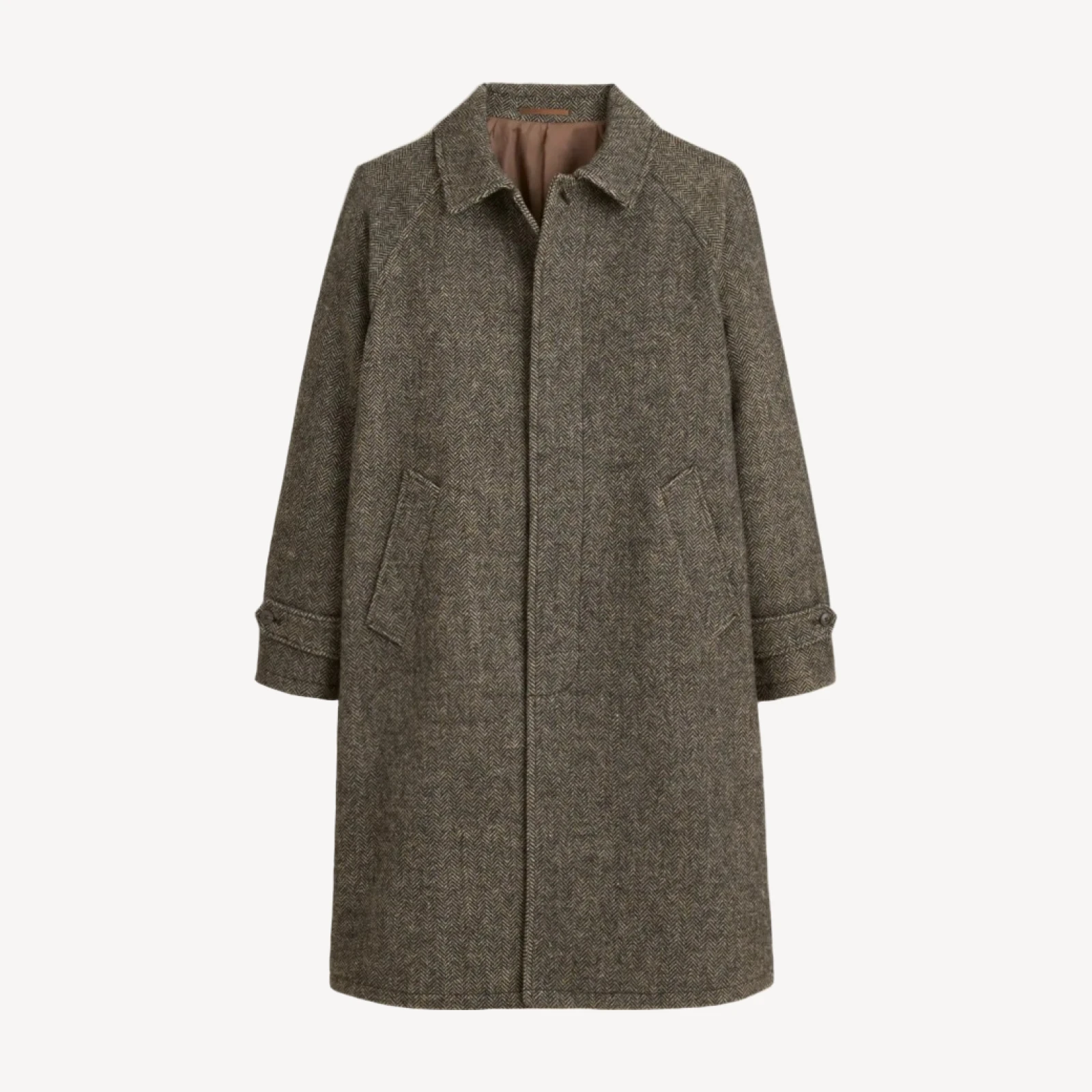 Rivington car coat in wool