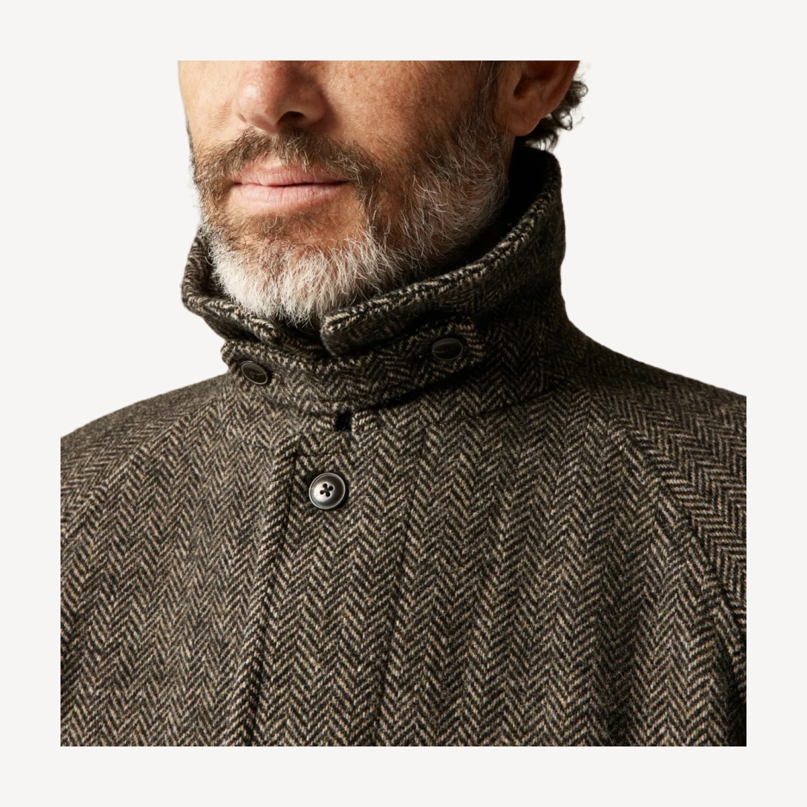 Rivington car coat in wool