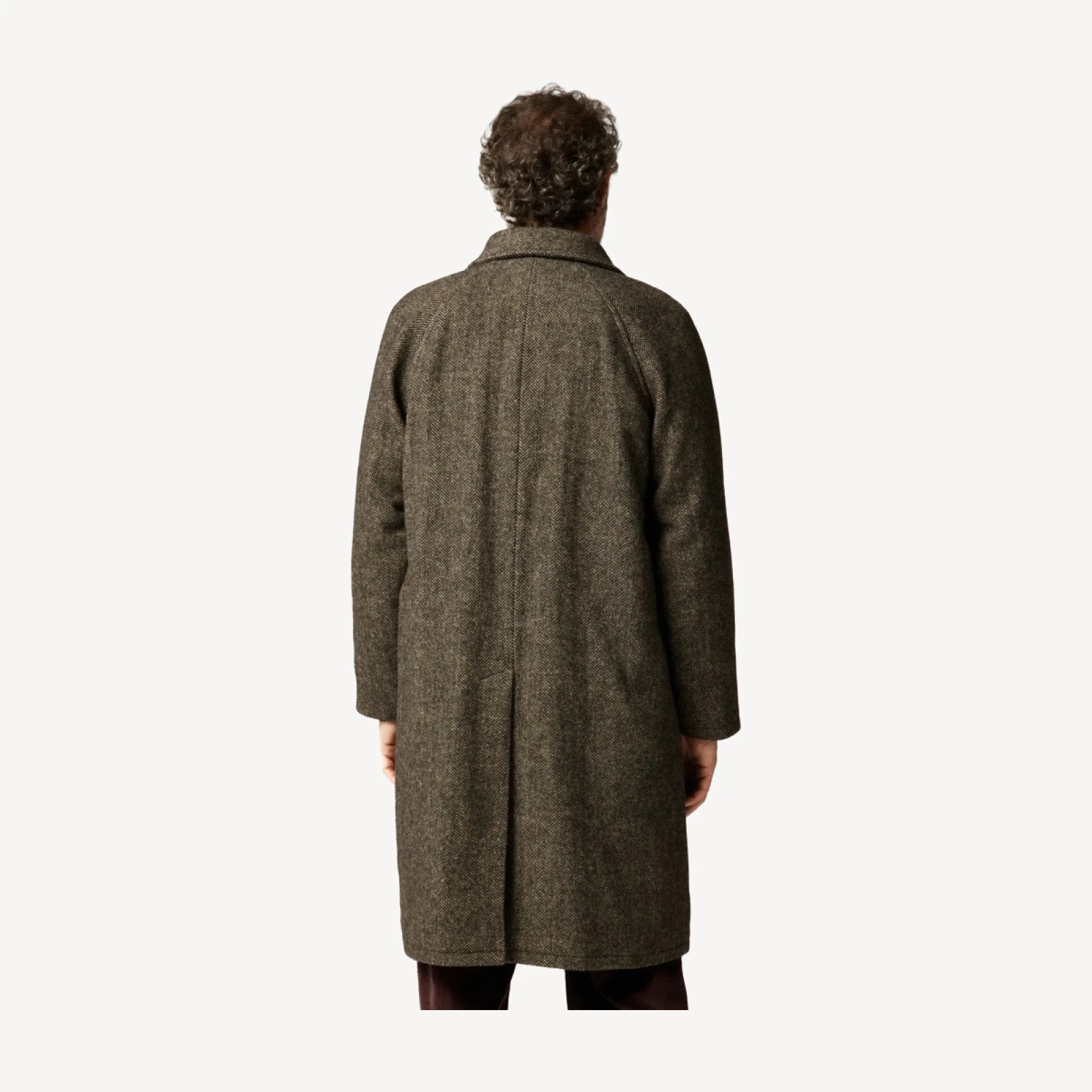 Rivington car coat in wool