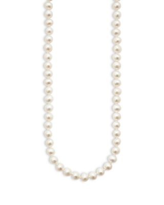 Lagos 18K Yellow Gold & Sterling Silver Luna Cultured Freshwater Pearl Collar Necklace, 24