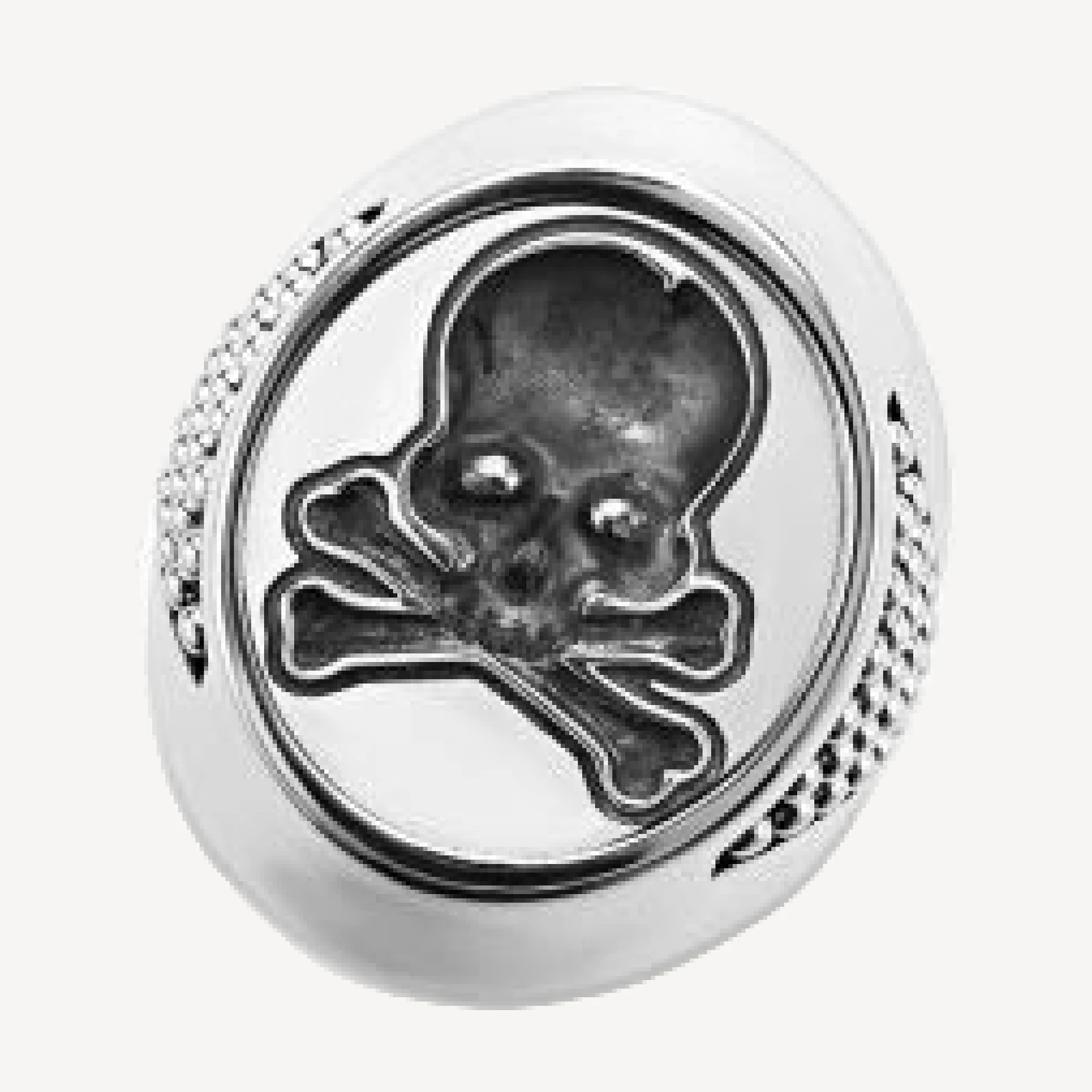 Lagos Men's Sterling Silver Anthem Skull Signet Ring - Exclusive