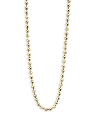 Lagos Men's 18K Yellow Gold Anthem Ball Chain Necklace, 22 - Exclusive