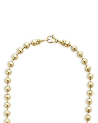 Lagos Men's 18K Yellow Gold Anthem Ball Chain Necklace, 22 - Exclusive