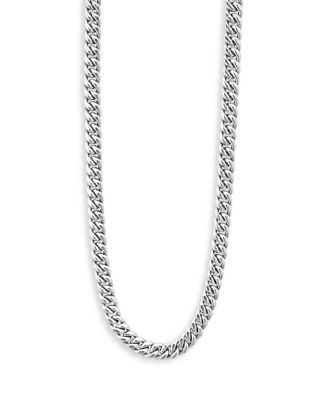 Lagos Men's Sterling Silver Anthem Curb Chain Link Necklace, 24 - Exclusive
