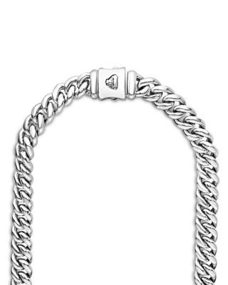 Lagos Men's Sterling Silver Anthem Curb Link Chain Necklace, 20 - Exclusive