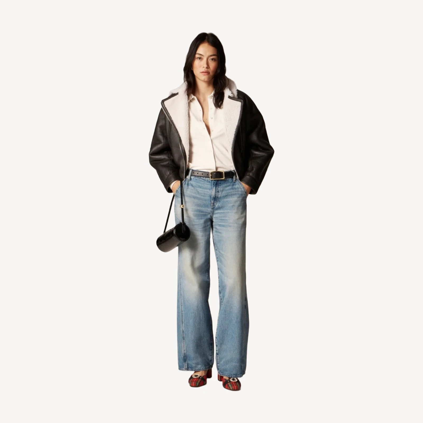 Soft rib cardigan top
