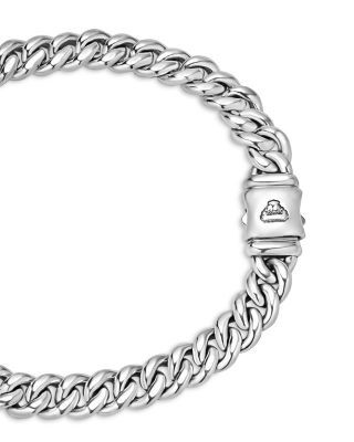 Lago Men's Sterling Silver Anthem Curb Chain Link Bracelet - Exclusive