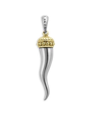 Lagos Men's 18K Yellow Gold & Sterling Silver Anthem Horn Pendant - Exclusive