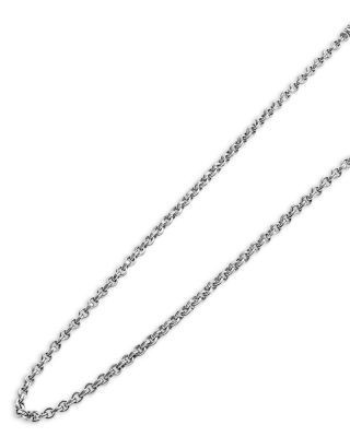 Lagos Men's Sterling Silver Anthem Double Link Caviar Chain Necklace, 20 - Exclusive