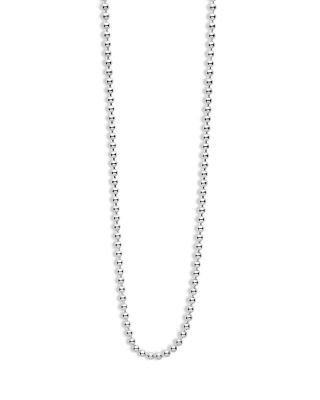 Lagos Men's Sterling Silver Anthem Ball Chain Necklace, 24 - Exclusive