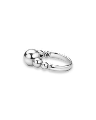 Lagos Sterling Silver Beaded Ring